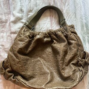 Marc Jacobs Vintage Brown Embossed Women's Bag